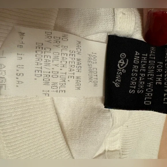 RARE Vintage Original The Art Of Disney T-Shirt - Mickey And Walt Bridge Stroll - Picture 5 of 7